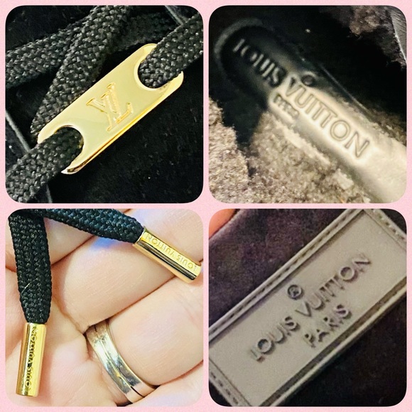 EUC Louis Vuitton Black Suede Rabbit Fur Jazzy High-Top Sneakers - Picture 15 of 15